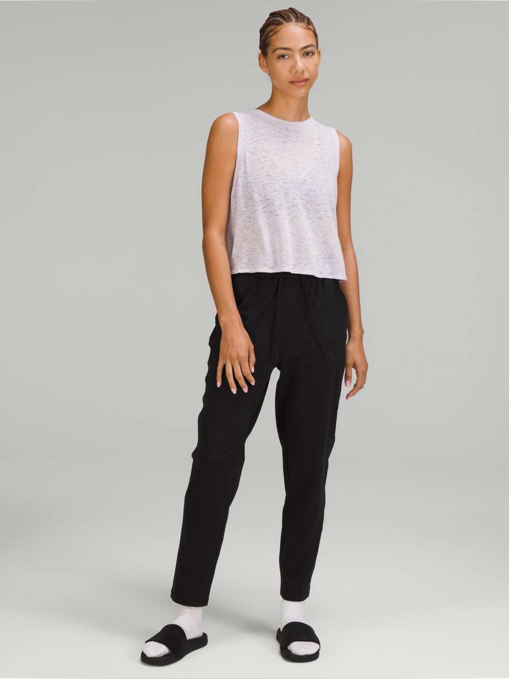 Lululemon Stretch High-Rise Pant 7/8 Length in Black